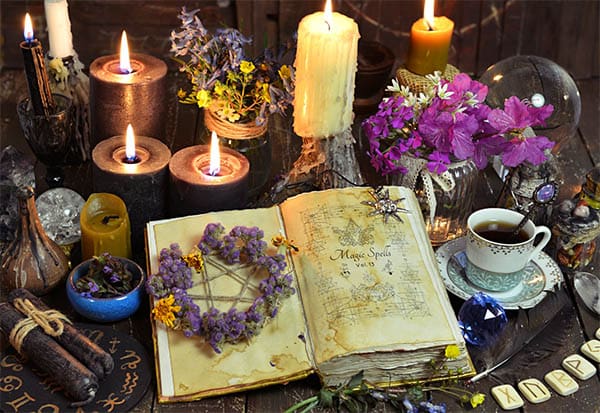 wiccan shrine