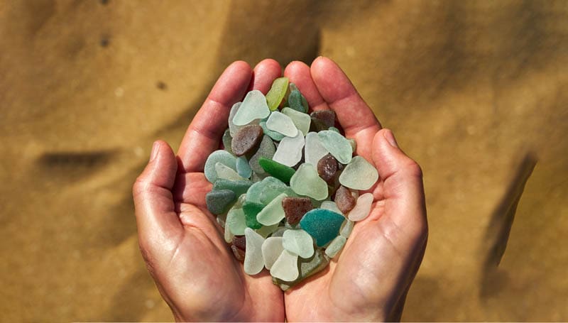 finding Sea Glass