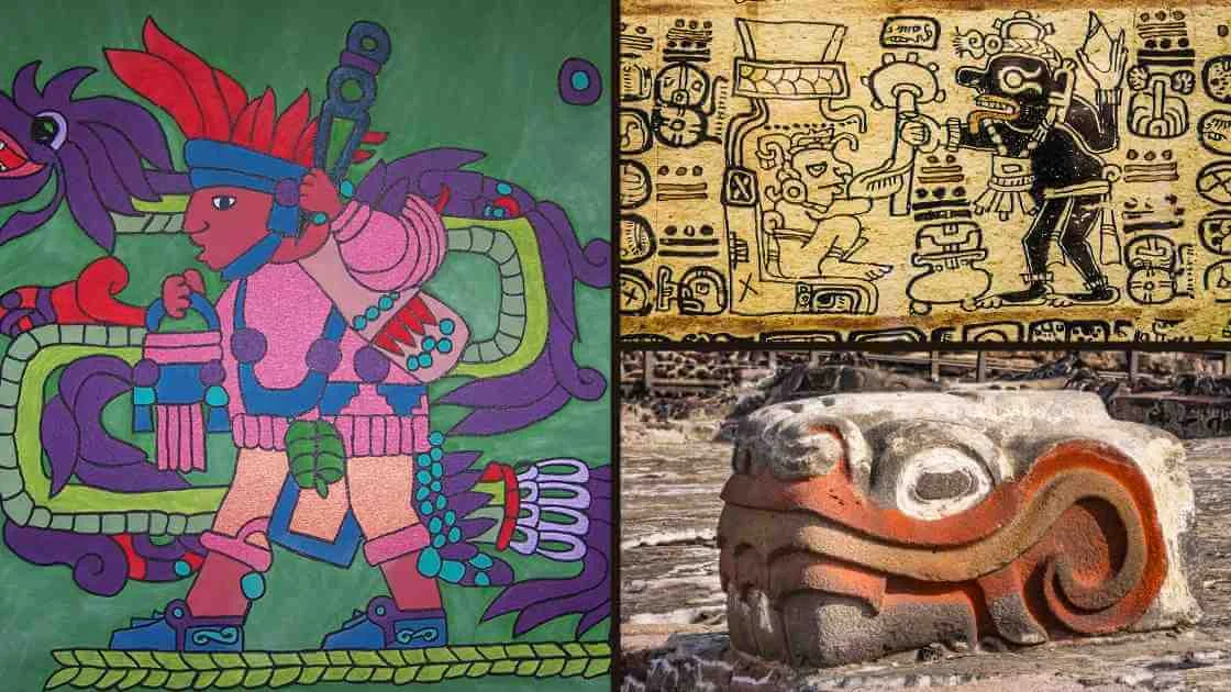 dreaming of being bitten by a snake- Aztec Mythology