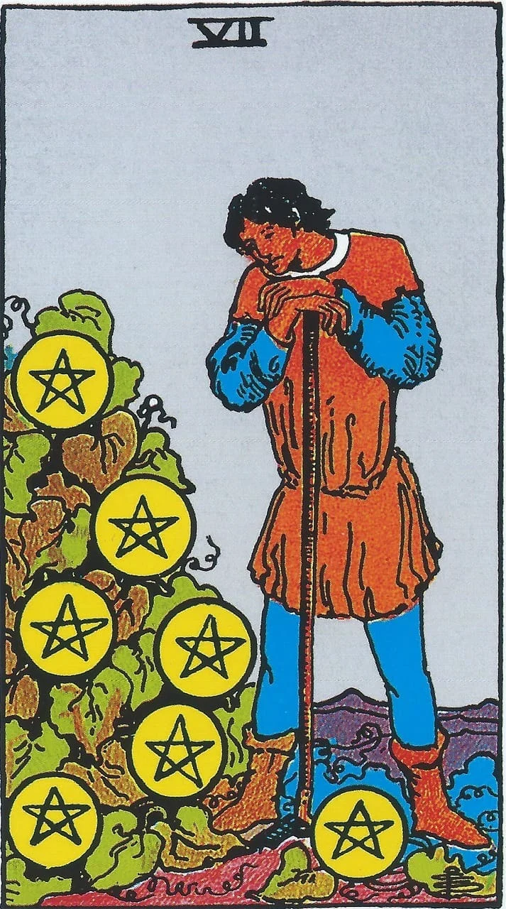 Seven of Pentacles Meaning